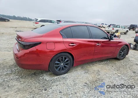 2014 Infiniti Q50 Base z USA, uszkodzony, nr VIN JN1BV7AP5EM686781